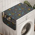 thumbnail image 1 of Autumn Washing Machine Organizer, Fall Nature Forest Plants Colorful Print, Anti-slip Fabric Top Cover for Washer and Dryer, Charcoal Grey Multicolor, by Ambesonne, 1 of 1