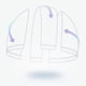 thumbnail image 4 of Gorro de baño universal ANGGREK de alta elasticidad impermeable para adultos, 4 of 8