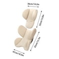 thumbnail image 3 of New Born Car Seat Head Support Head Neck Seat Insert Pad Soft Stroller Cushion Pads Car Seat Insert Cushion Pad Carseat Head & Body Support For Carseats Pushchair Pram Cushion Utility, 3 of 6