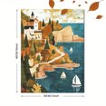 thumbnail image 3 of Autumn Coastal Castle Canvas Print/Wall Art， Perfect for Living Room， Bedroom， Office， Dining Room， and Hallway Decoration., 3 of 8