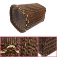 thumbnail image 6 of Trash Bin, Woven Trash Basket Bathroom Woven Basket Natural Plastic Trash Can Woven Trash Bucket Decor, 6 of 9