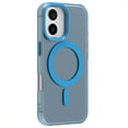 thumbnail image 2 of for iPhone 16 Plus Case Compatible with Magsafe, iPhone 16 Plus Phone Case, Translucent Matte Back Slim Magnetic Case Military-Grade Protection Shockproof for iPhone 16 Plus - Blue, 2 of 5