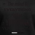 thumbnail image 3 of CafePress - Buddha Saying The Mind Is Everything ... Women's - Women's V-Neck Dark T-Shirt, 3 of 4