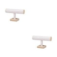 thumbnail image 1 of Guardoinrt Wood Watch Rack Hard Display Designed For Storage And Display Of Watches Durability Holder Display Beige 2Set, 1 of 6