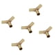 thumbnail image 3 of 5pcs Set de Piezas de Tubería de Latón de 3 Vías para Montaje Conector de Tubo de Resistencia a Corrosión 10 mm-10 mm Soledad Conector de conexión de púas, 3 of 5