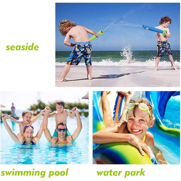 Jubilofex Pulverizador De Agua Para Niños Y Adultos: Pistola De Juguete Para Juegos De Verano En Playa Y Piscina
