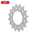 thumbnail image 4 of Eigraketly Flywheel Cog Single Speed ​​16T Diseño de esqueleto de acero inoxidable de alta resistencia Piezas de piñones giratorios fluidos Ciclismo, 4 of 6