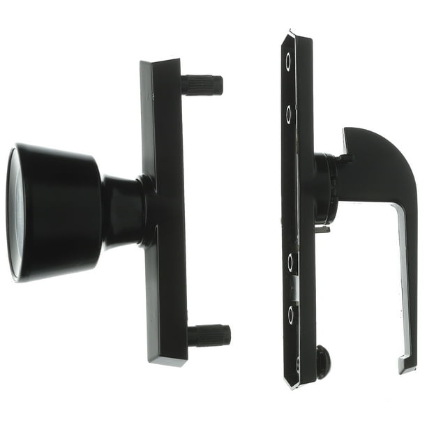 Wright Products V670BL Universal Knob Latch, Black Finish