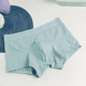 thumbnail image 2 of Calzoncillos Bóxer de algodón para hombre, ropa interior suave y transpirable a la moda, calzoncillos Bóxer de cintura media de algodón de punto cómodos para adultos, 2 of 5