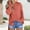 Brick Red, variant on Holzkary Sweaters for Women Fleece Flannel Fluffy Fuzzy Crewneck Side Slit Solid Color Long Sleeve Base Top Jumpers Chunky Knit Jumpers Winter Warm Fleece Fuzzy Tops Ladies Sweaters Red Xl