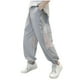 thumbnail image 1 of Odeerbi 5-15 Años Para Niños Pantalones de Chándal de Seda de Hielo Entrenamiento de Verano Deportes Pantalones Joggadores Joggadores Sueltos, 1 of 5