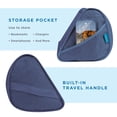 thumbnail image 2 of LapGear Book Pillow, Denim Blue, 2 of 4