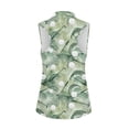 thumbnail image 2 of Whosucclay Tropical Leaf Golf Golf Top for Women, Sleeveless Elastic Casual Athletic Tank Tops Shirts for Tennis Running Sports Outdoor, 2 of 7