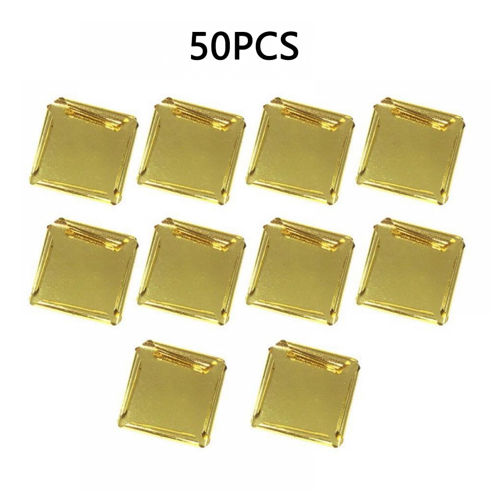 24 Karat Edible Gold Leaf Loose Sheets 50 Sheets Gold Leaf Per Book