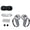 Grey, variant on VRs Handle Protections Kits for 4Ultra with Silicone Covers and Lens Films, Enhanceds Grip