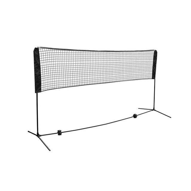 Juego de red de bádminton, red de voleibol para hombres y mujeres con bolsa, fácil instalación, red de tenis portátil, altura ajustable para interior 300cm