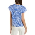 thumbnail image 2 of CeCe womens  Tie Neck Blouse, xs, Blue, 2 of 3