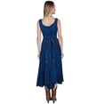 thumbnail image 2 of Scully Women's Lace-Up Jacquard Midi Dress - HC118 XX-  US, 2 of 3