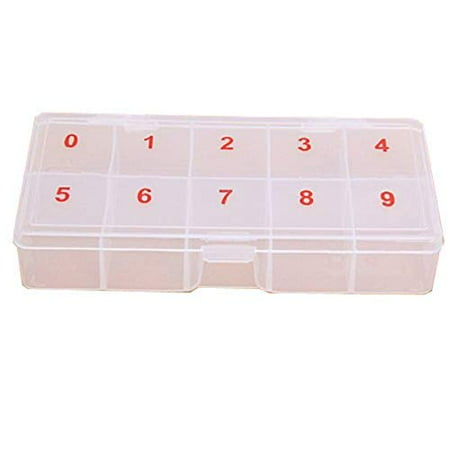 nail box nails for tip acrylic boxes sticks swatch storage tips empty Nail Tips Box Stuff