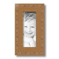thumbnail image 2 of ArtToFrames 4x10" Wide Gold with Green Tones Picture Frame, Gold Wood Poster Frame, with Regular Glass and 2 (FBPL-5078), 2 of 7