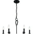 thumbnail image 6 of BLA5022MBK-Quoizel Lighting-Blanche - 6 Light Chandelier     -Traditional Installation, 6 of 8