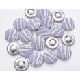 thumbnail image 4 of IBA Indianbeautifulart Purple 1 Inch Buttons For Sewing Fancy Buttons For Crafts 2 Hole Square Shape Geometric Shirting Scrapbooking Canvas Buttons Pack Of 50, 4 of 7