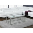 thumbnail image 2 of Monarch Specialties Coffee Table, Accent, Cocktail, Rectangular, Living Room, 42" L, Blue Tile, 2 of 6