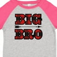 thumbnail image 4 of Inktastic Big Bro Buffalo Plaid Brother Boys Toddler T-Shirt, 4 of 5