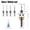 B, variant on Adjustable Countersink Drill Bit, Precision Woodworking Counter Sink Bit with Depth Stop