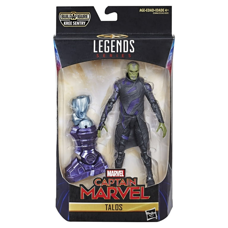 Marvel Captain Marvel 6-Inch Talos Skrull Action Figure, Ages 4+