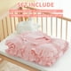 thumbnail image 4 of Juego de ropa de cama para niños pequeños HOMBYS Pink Princess para niñas, 4 piezas, 4 of 8