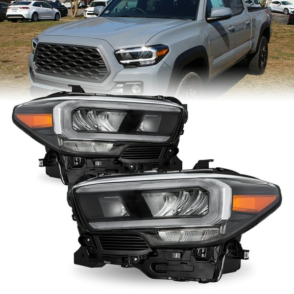 For 2020-2023 Toyota Tacoma Limited TRD Full LED Headlights Assembly Headlamps