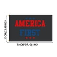 thumbnail image 2 of Hbdhejl American Flag American Campaign Slogan America First America Frist Flag Printed In 100D Polyester Cloth, 2 of 8