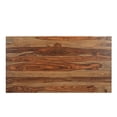 thumbnail image 5 of Taran Designs Warren 75" Solid Wood Dining Table in Brown, 5 of 6