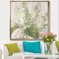 thumbnail image 3 of Goauche Green Flower II - Cabin & Lodge Framed Canvas, 3 of 3
