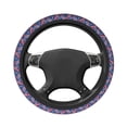 thumbnail image 3 of Elastic Steering Wheel Cover, Retro plants forest animals Stretch Thickening Car Steering Wheel Cover Women Men, Steering Wheel Protector Universal 15 in, 3 of 7