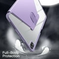 thumbnail image 4 of JETech Rotating Case for iPad Pro 12.9-Inch (2022/2021/2020/2018) with Pencil Holder, 360 Degree Rotation Protective Stand Cover Clear Back, Auto Wake/Sleep (Light Purple), 4 of 7
