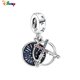 thumbnail image 1 of Disney 925 Sterling Silver Spider Man Star Wars Mickey Charms Bead Fit Pandora 925 Original Bracelet For Birthday Jewelry Making Gao Jinjia LED, 1 of 2