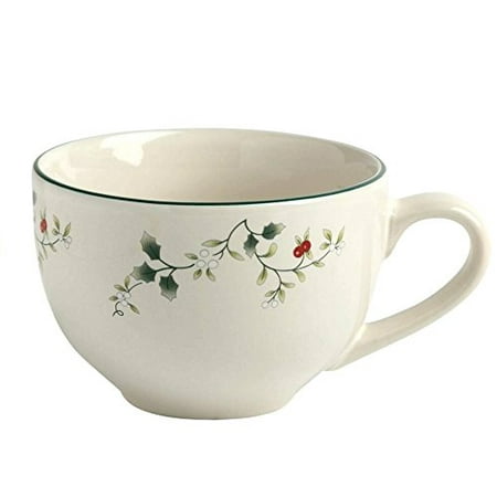Pfaltzgraff Naturewood Cup - Pfaltzgraff Winterberry Cappuccino Mugs, 17-Ounce