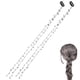 thumbnail image 1 of cadenas para el cabello con forma de estrella para mujer, extensiones de cabello con clip para trenzas, accesorios para el cabello con borlas., 1 of 6