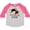 Heather and Hot Pink, variant on Inktastic Loved by My Nani Girls Toddler T-Shirt