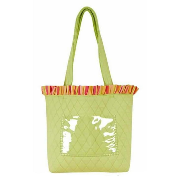 Apple Green Picture Tote