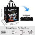 thumbnail image 6 of The Cuphead Show Portable Lunch Bag, Insulated Lunch Box Reusable Lunch Totes Bag For Camping Hiking Travel Picnic, 6 of 7