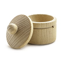 1 Pc Kettle w / Lid & Handle 1-1/4" wide x 1-7/16" tall