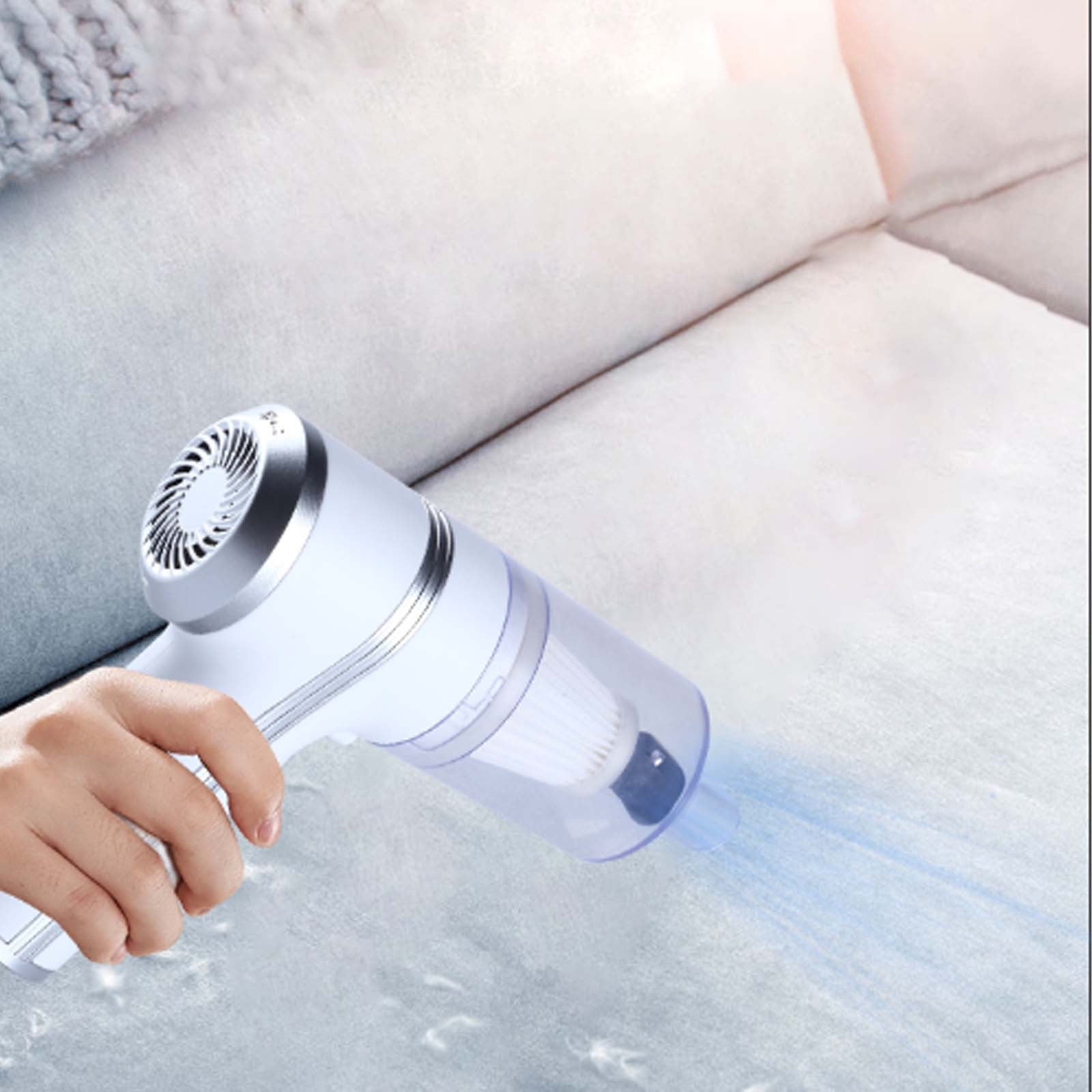 Dvumao Vacuum Cleaners for Home, Car Vacum Cleaner 9000pa Handheld Vacum Cleaner With Clear Cup Rechargeable Car Detailing Vacuum Lightweight Portable Wet Dry Vacuum Cleaner With Lighting, Man Gifts