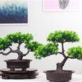 thumbnail image 2 of Monstrate Árbol de simulación verde para interiores y exteriores, planta en maceta para el hogar con flores y plantas naturales de imitación, Decoración del hogar Color primario, 2 of 6