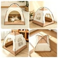 thumbnail image 5 of Foldable Pet Tent Breathable Cave Dog Houset All Season Portable Puppy Bed for Indoor Outdoor Travel, 5 of 5
