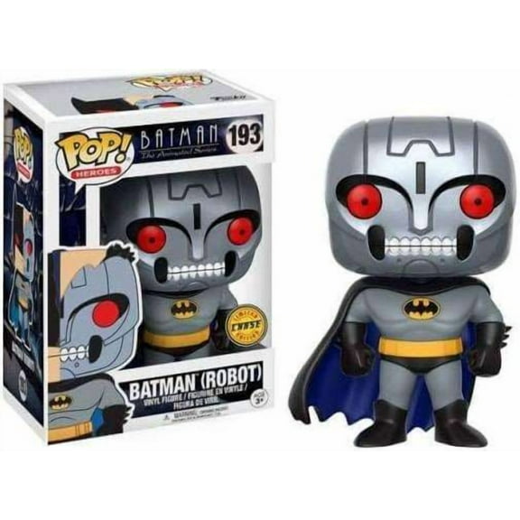 Funko POP! Animation Robot Batman Vinyl Figure (Chase Version)