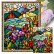 thumbnail image 1 of Hilo Algodón Ecológico Bordado Punto Cruz Flora Jardín Impreso 11CT 40x55cm, 1 of 9