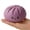 Purple(5.9in), variant on Topoo Purple Smiling Bun Shaped Squeeze Gadget Stress Management Tool Event Accessory Celebration Supply 5.9 Inch